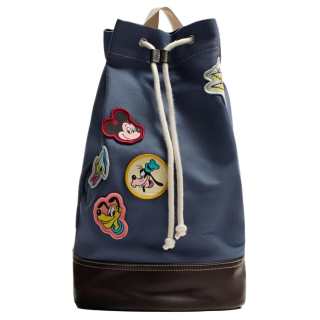 ZARA × Disney, Collaboration Cotton Backpack Unisex Blue