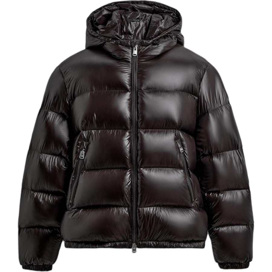 ZARA ZARA Down Jackets Men's Brown Hooded Thickened
