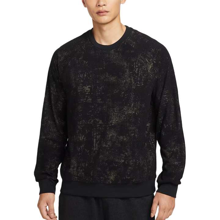 Nike Nike Primary Sweatshirts Men's Black/Black Crew Neck Moderate Regular