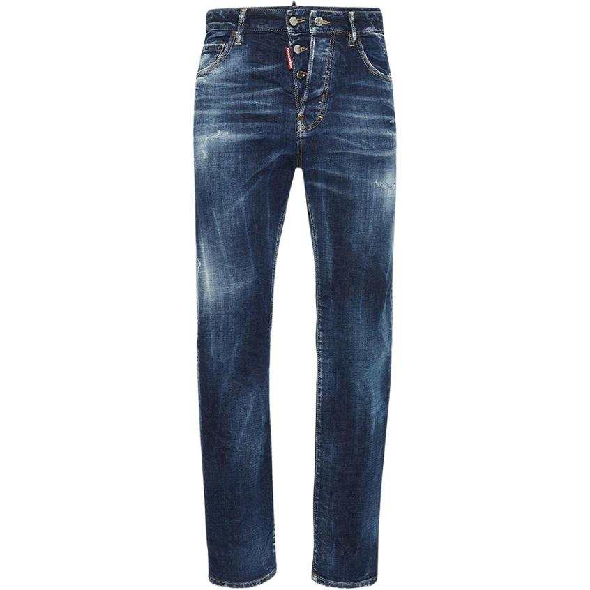 DSQUARED 2 Dsquared 2 Distressed Straight-Leg Jeans
