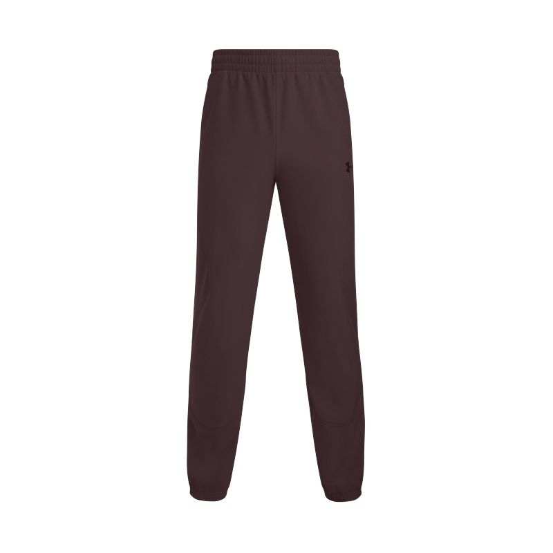Under Armour Fleece Lined Warm Lacing Loose Fit Solid Color Elastic Cuff Casual Pants Men's