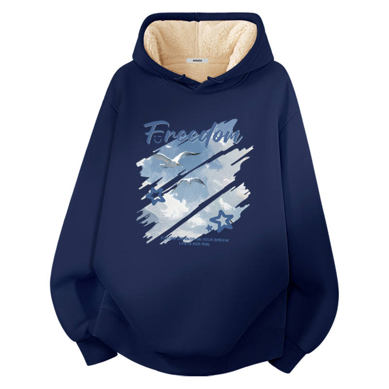 MINISO MINISO Sweatshirts Unisex Hooded Moderate Regular