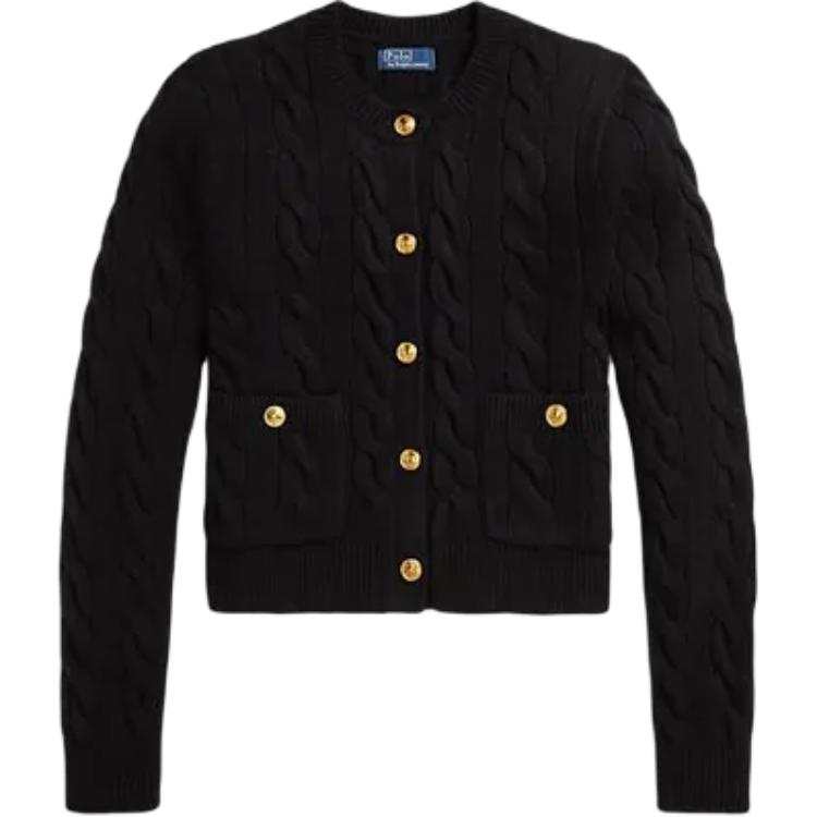 Polo Ralph Lauren cable-knit buttoned cardigan