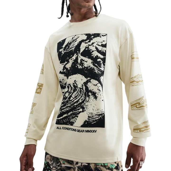 Nike Nike graphic-print long-sleeve T-shirt