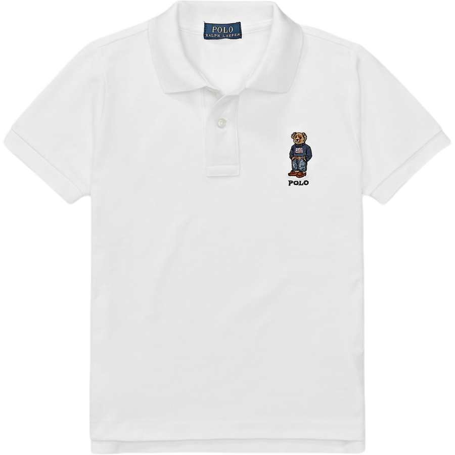 Polo Ralph Lauren Polo Bear T Shirt SS24 Standard White Teenagers