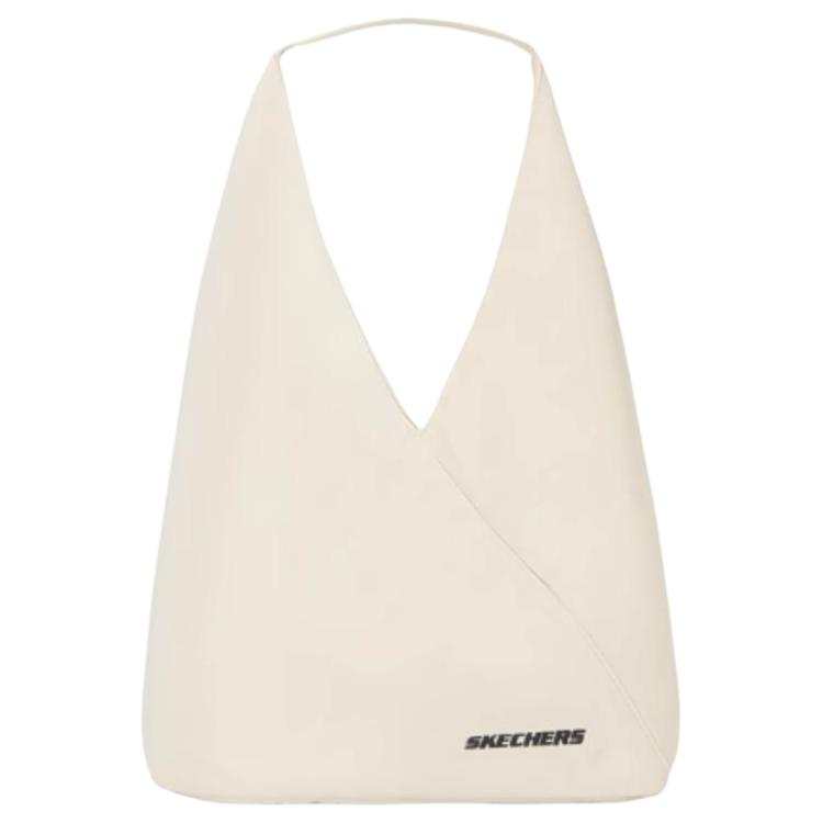 Skechers Fabric Shoulder Bag Medium Women's Moon White