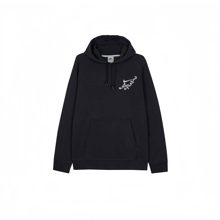 Nike Nike Sweatshirts Men's Black Hooded Moderate Regular