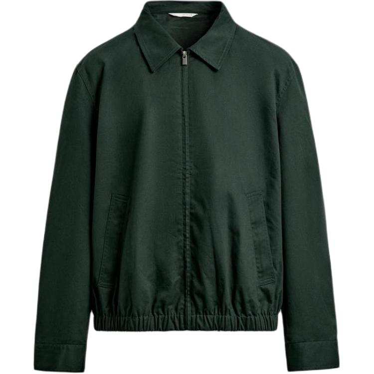 ZARA ZARA Jackets Men's Green Lapel Thin Other