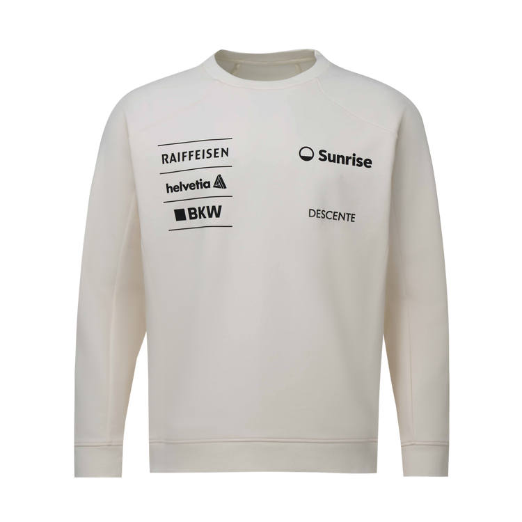 DESCENTE Athleisure Knit Fabric Sweatshirts Men's