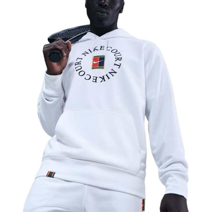 Nike NikeCourt Heritage Men's Dri-FIT French Terry Tennis Pullover Hoodie