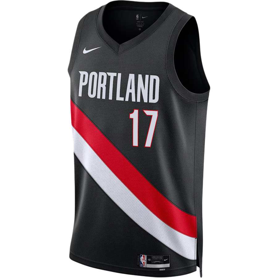 Nike Nike Shaedon Sharpe Portland Trail Blazers Icon Edition Men's Nike Dri-FIT Nba Swingman Jersey