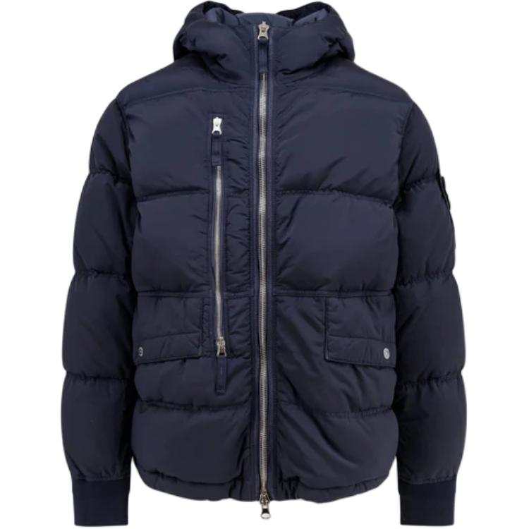 Stone Island hooded puffer jacket