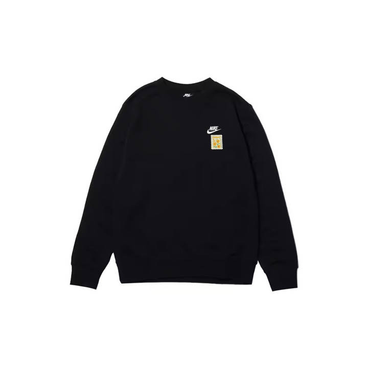 Nike Nike Sweatshirts Men's Black Crew Neck Moderate Regular