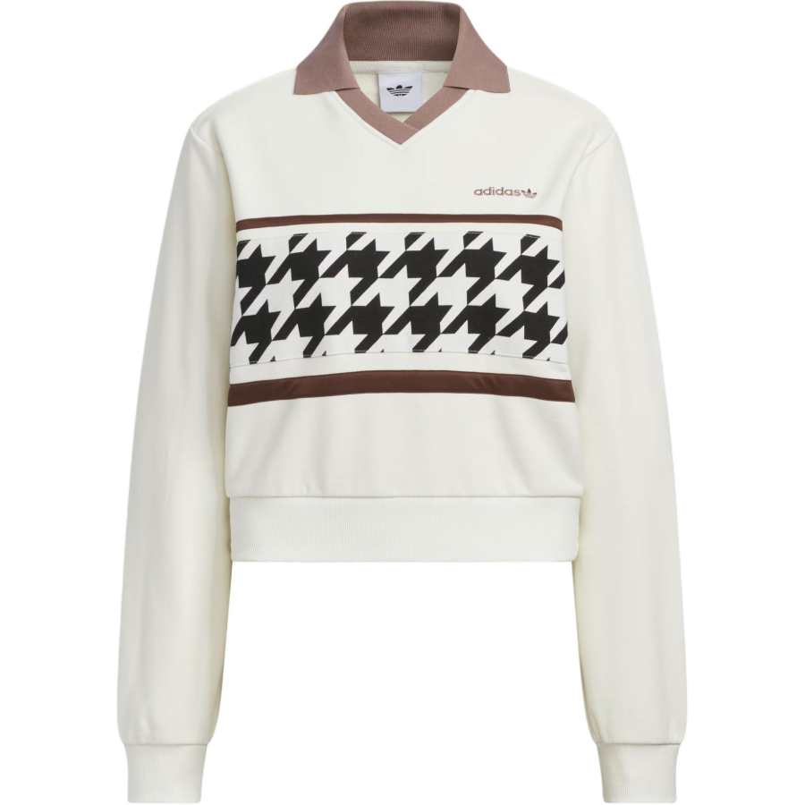Adidas Originals HOUNDSTOOTH SWEATCREW Sweatshirt Women's