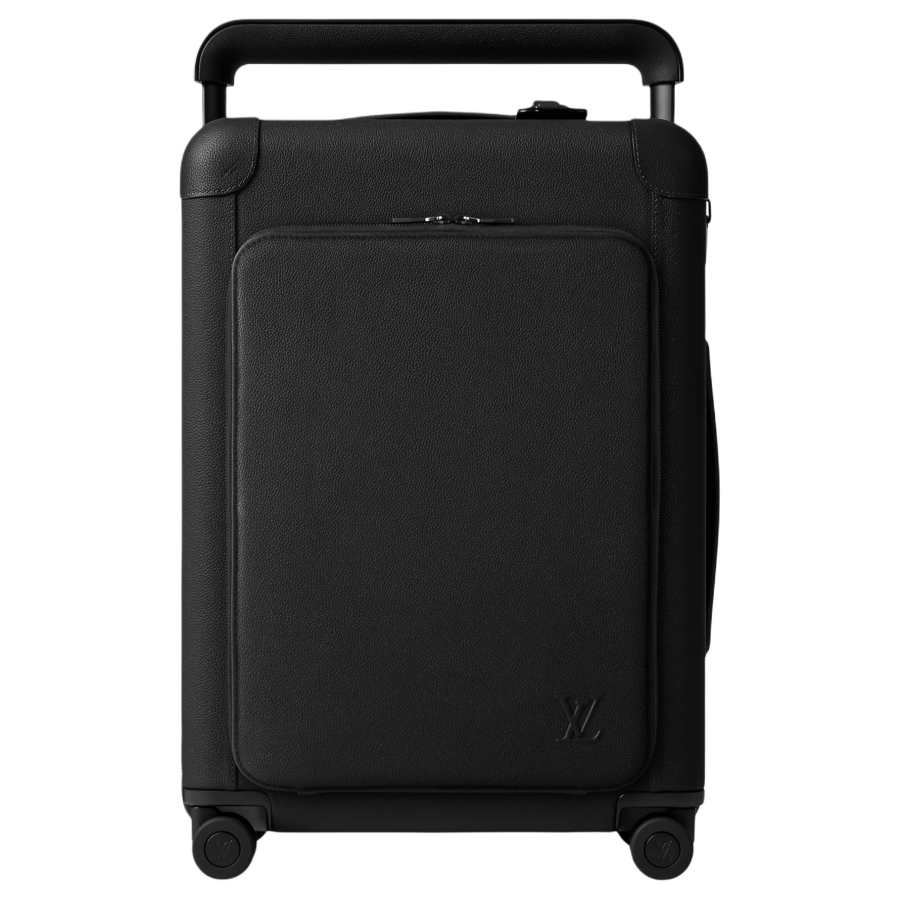LOUIS VUITTON Horizon Calfskin Trolley Bag 22 Inch Men's Black