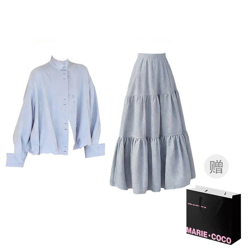 MARIE·COCO Two Piece Skirt Sets Women's Moderate Mid Length