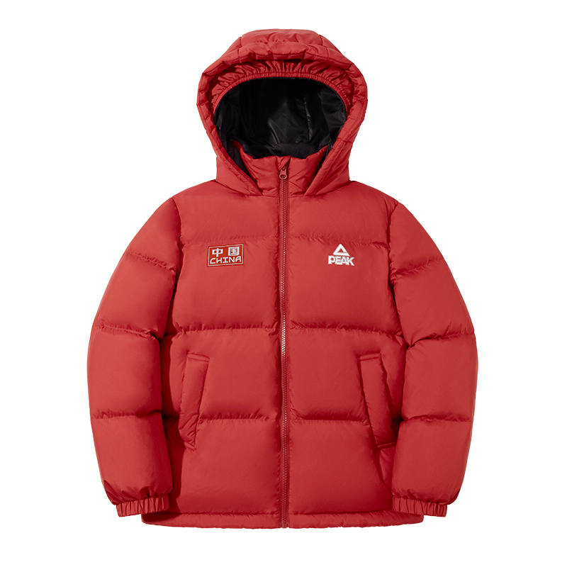PEAK PEAK Kids Down Jackets Hooded Thickened Hooded Moderate Waterproof