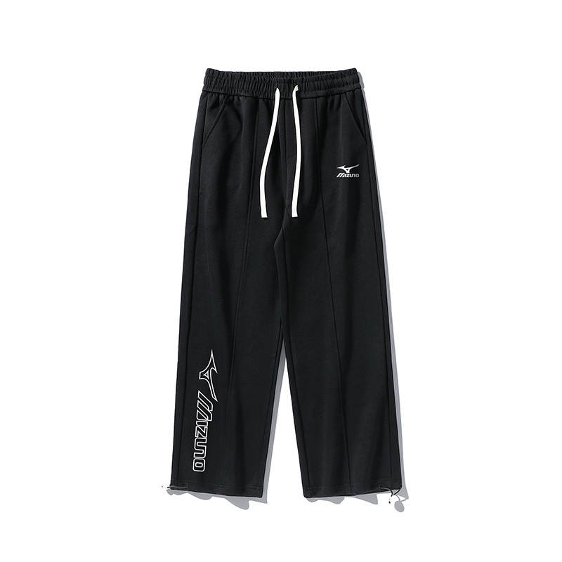 Mizuno Casual Pants Unisex Thickened And Fleece Lined Straight Fit Pants