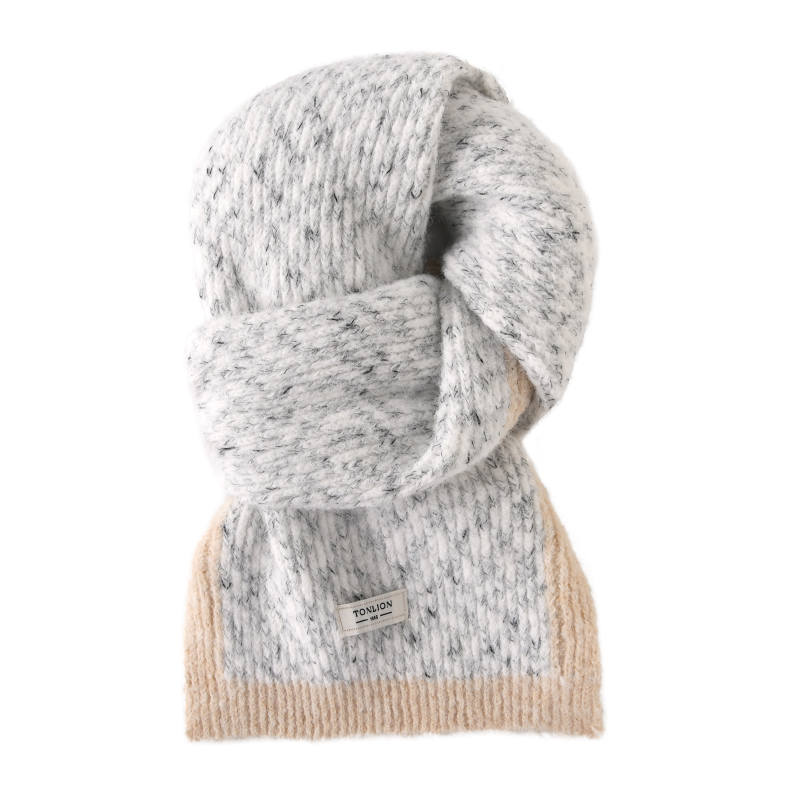 Tonlion Acrylic Knit Scarves Unisex