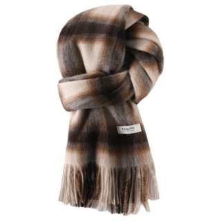 Tonlion 100% Wool Knit Scarves Unisex