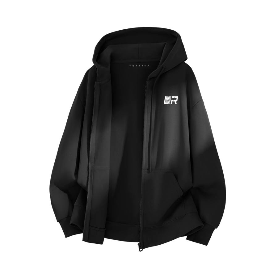 Tonlion Sweatshirts Women's Hooded Moderate Cardigan