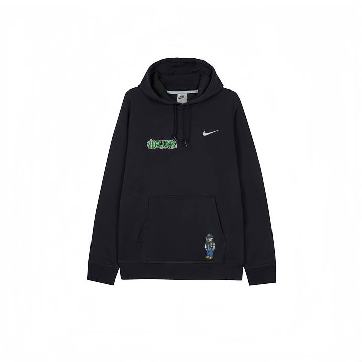 Nike Nike Sweatshirts Unisex Black Hooded Thickened