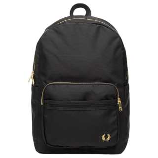 FRED PERRY Polyamide Backpack Unisex Black