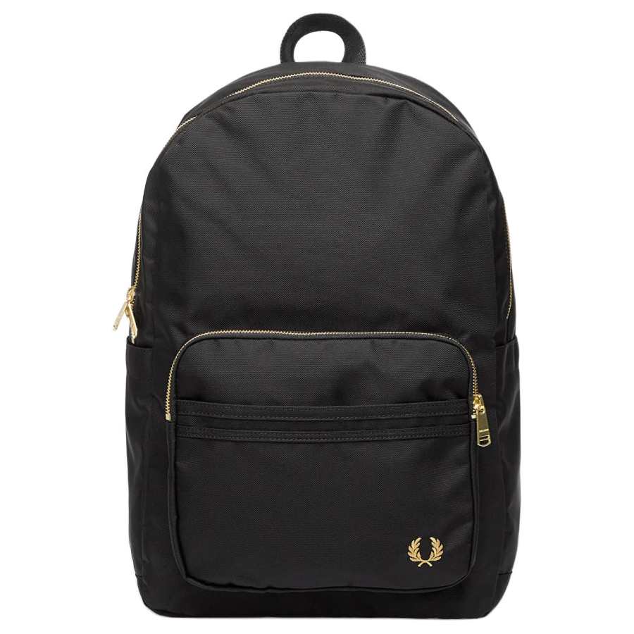 FRED PERRY Polyamide Backpack Unisex Black