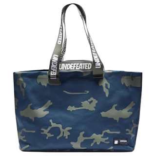 UNDEFEATED Fabric Tote Bag, Shopping Bag, Shoulder Bag Men's Marine Camouflage/Black