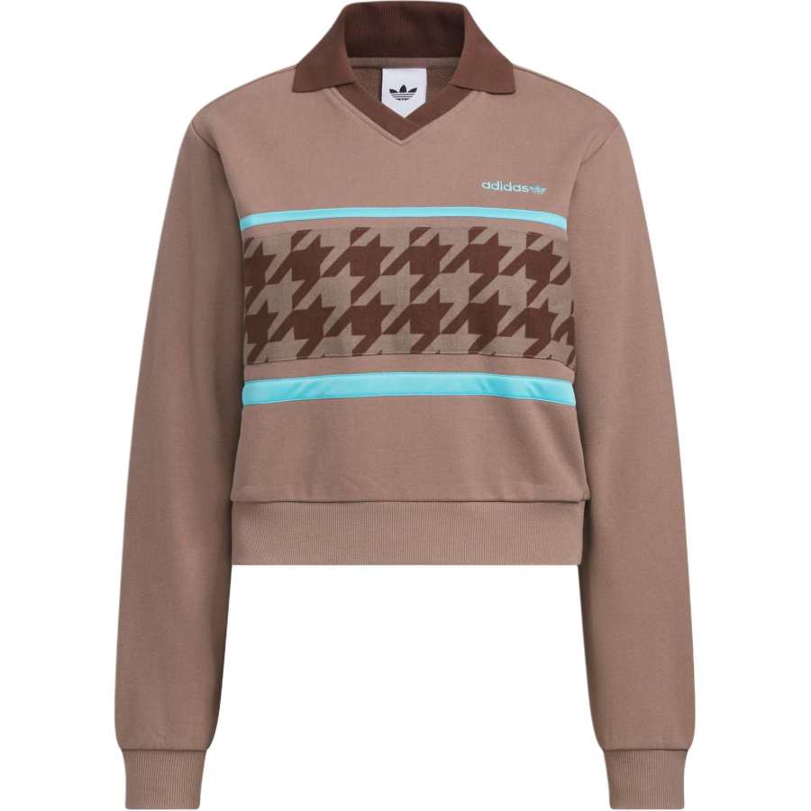 Adidas Originals HOUNDSTOOTH SWEATCREW Sweatshirt Women's