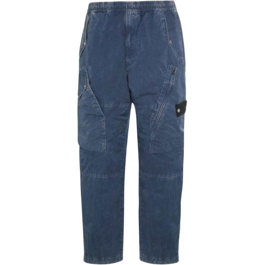 Stone Island garment-dyed cargo trousers