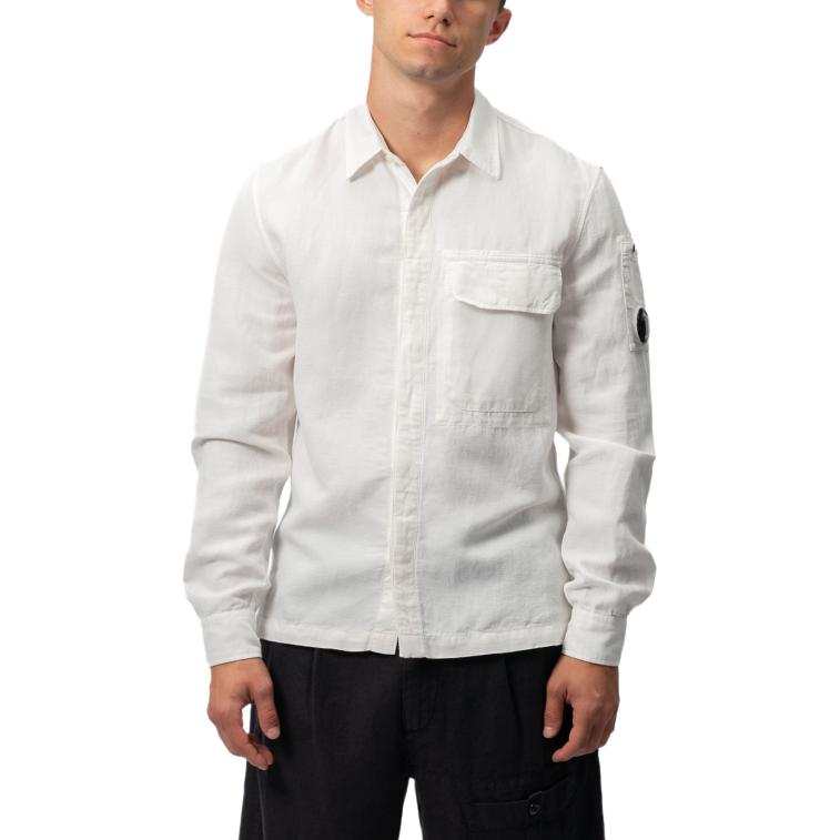 C.P.Company Shirts Men's White Moderate