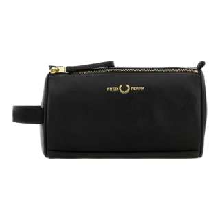 FRED PERRY Leather Clutch Regular Men's Black
