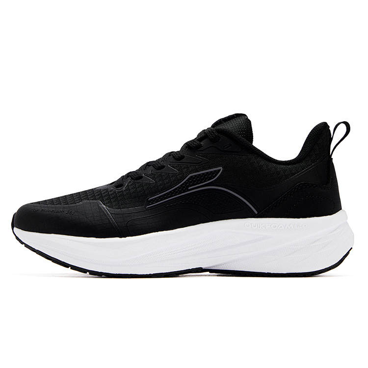 361° Titan 3.0 Lite Rain Screen Cushioning Abrasion Resistant Low top Casual Running Shoes Women's Black Gray