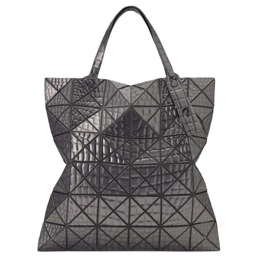 ISSEY MIYAKE PVC Handbag Unisex Gray
