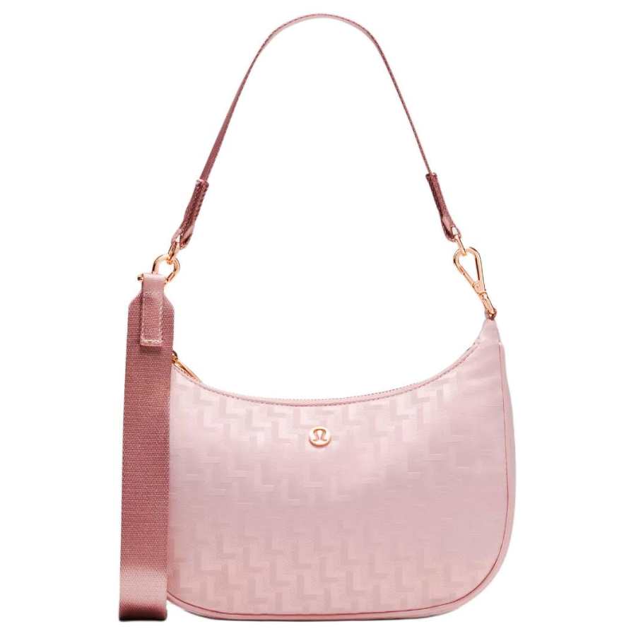Lululemon City Essentials Recycled Polyester Shoulder Bag Small Women's Pink
