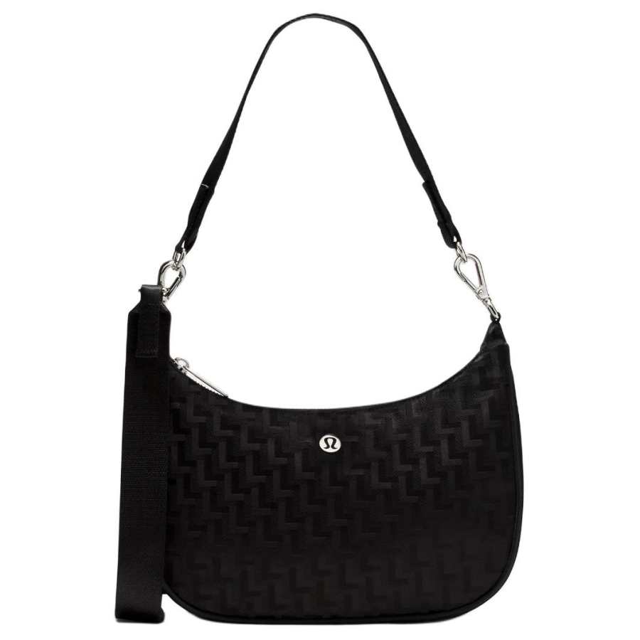 Lululemon City Essentials Recycled Polyester Shoulder Bag Small Women's Black