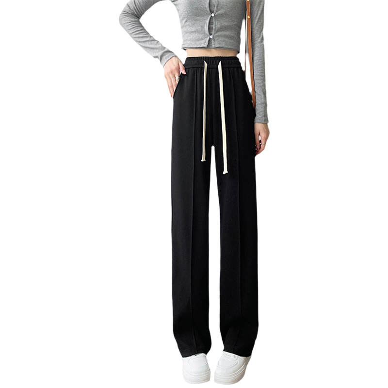 MIIOW Casual Pants Women's Moderate Wide Leg Pants