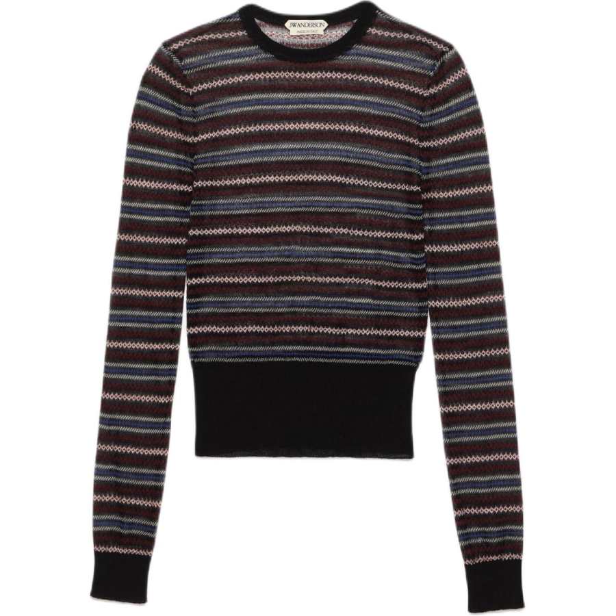 JW Anderson Sweaters Women's Black Crew Neck Moderate Other