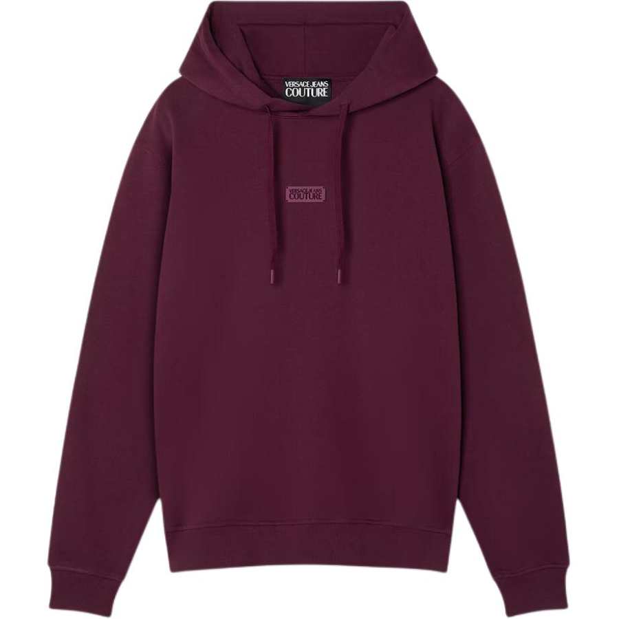 Versace Jeans Couture logo-plaque hoodie
