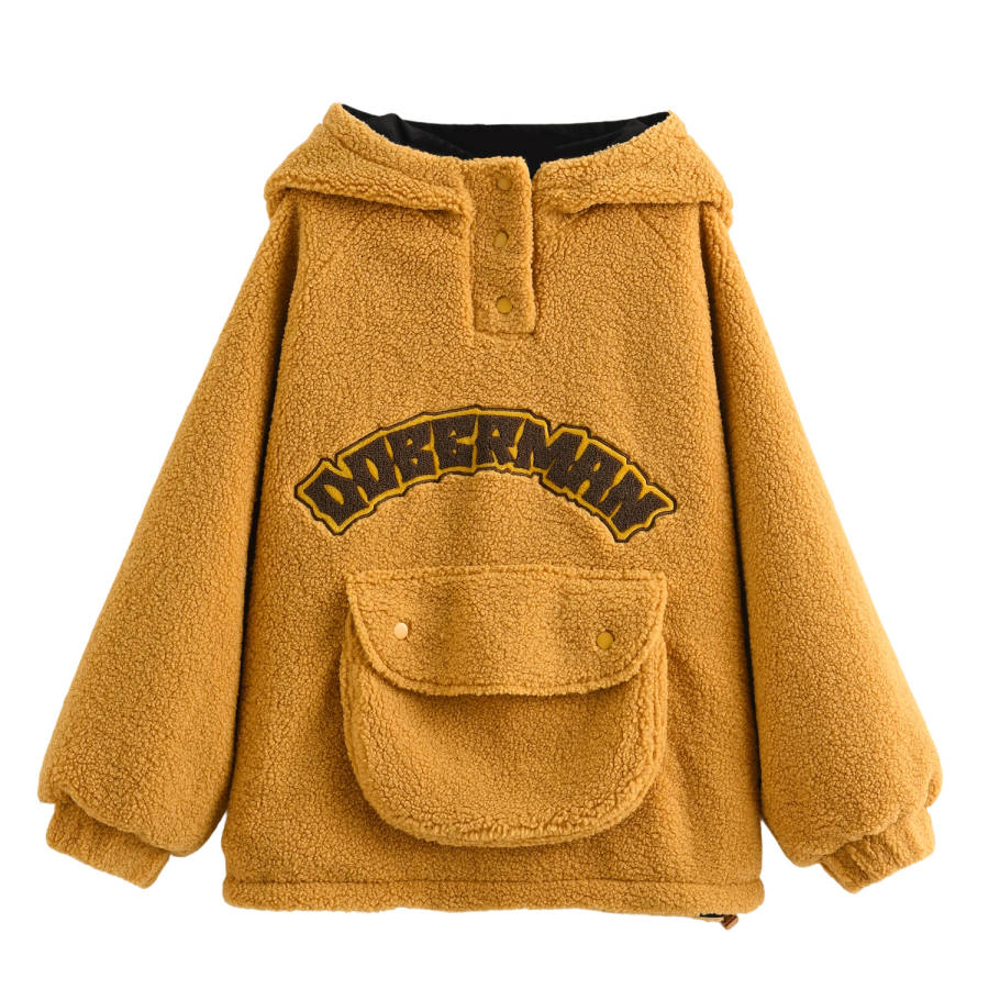 SNBL Sweatshirts Women's Yellow/Black Reversible Hooded Moderate Reversible
