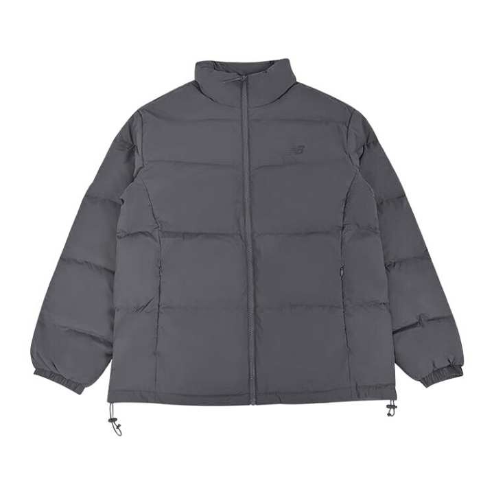 New Balance New Balance Down Jackets Men's Iron Gray BLK Stand Collar Moderate