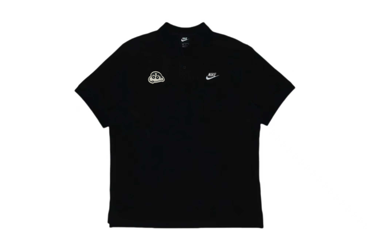 Nike Nike Dri Fit Polo Shirts Unisex Black Polo Collar Moderate