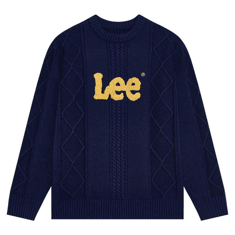 LEE KIDS Grade School Sweaters Crew Neck Thickened