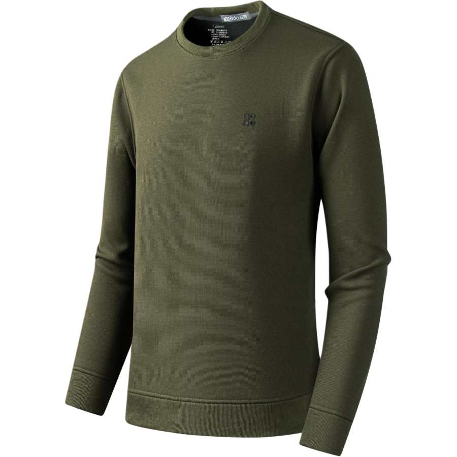 Hodo Hodo Sweatshirts Men's Crew Neck Thickened Regular