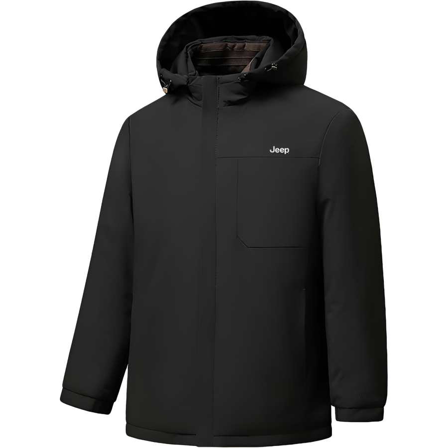 Jeep Puffer Jackets Unisex Detachable Hood Thickened Other