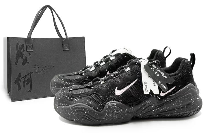 Nike Nike Tech Hera Height Increasing Low top Casual Shoes Unisex Black