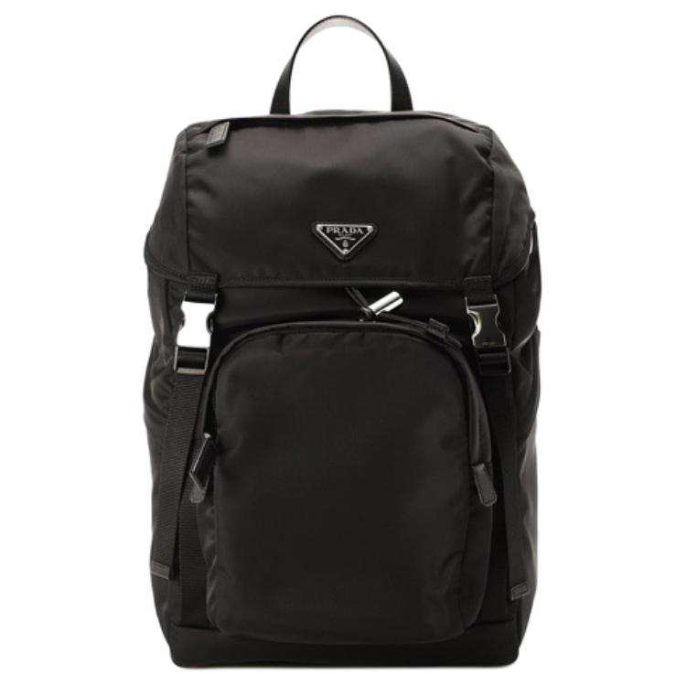 PRADA PRADA Backpack Nylon Backpack Men's Black
