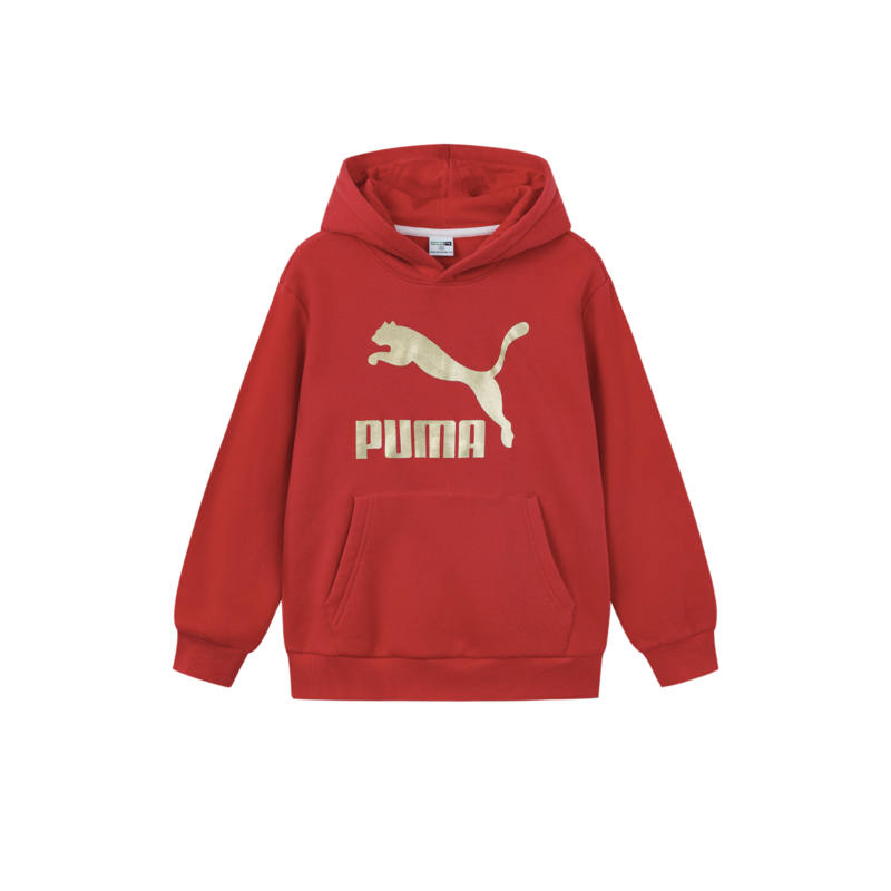 PUMA Kids Sweatshirts Hooded Thickened