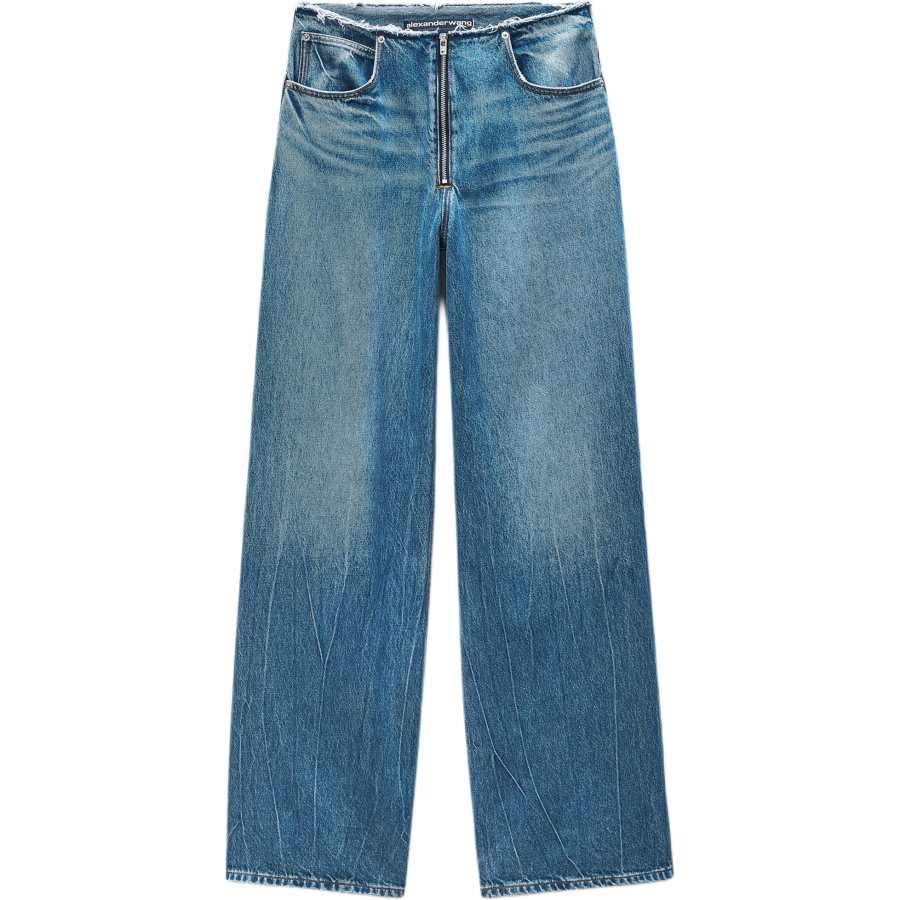 Alexander Wang Surge Wide-Leg Jeans